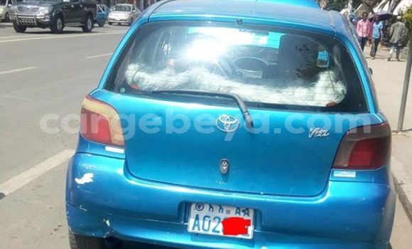 Buy Used Toyota Vitz Blue Car in Addis–Ababa in Ethiopia Buy Used Toyota Vitz Blue Car in Addis–Ababa in Ethiopia