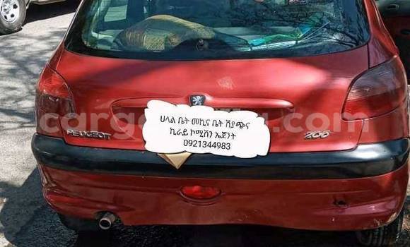Buy Used Peugeot 206 Red Car in Addis–Ababa in Ethiopia Buy Used Peugeot 206 Red Car in Addis–Ababa in Ethiopia