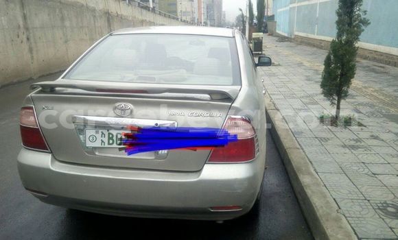 Buy Used Toyota Corolla Silver Car in Addis–Ababa in Ethiopia Buy Used Toyota Corolla Silver Car in Addis–Ababa in Ethiopia