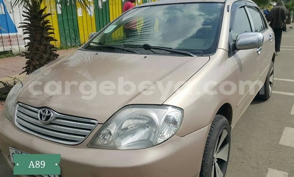 Oofamaa Toyota Corolla Beige Makiinaa iti Addis–Ababa keessatti Ethiopia keessatti Oofamaa Toyota Corolla Beige Makiinaa iti Addis–Ababa keessatti Ethiopia keessatti