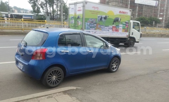 Buy Used Toyota Vitz Blue Car in Addis–Ababa in Ethiopia Buy Used Toyota Vitz Blue Car in Addis–Ababa in Ethiopia