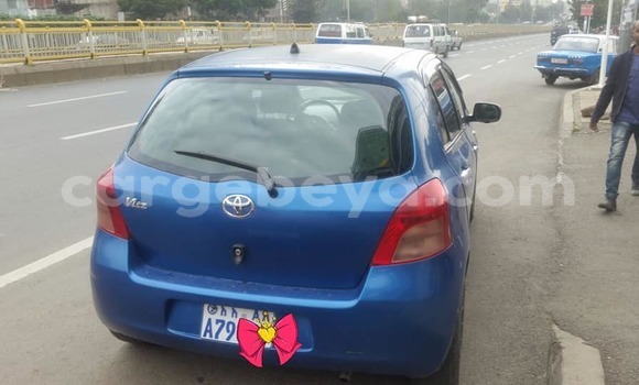 Buy Used Toyota Vitz Blue Car in Addis–Ababa in Ethiopia Buy Used Toyota Vitz Blue Car in Addis–Ababa in Ethiopia