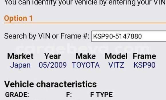 Acheter Occasion Voiture Toyota Belta Rouge à Addis Ababa, Ethiopie Acheter Occasion Voiture Toyota Belta Rouge à Addis Ababa, Ethiopie