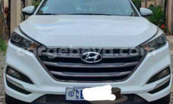 Oofamaa Hyundai Tucson White Makiinaa iti Addis–Ababa keessatti Ethiopia keessatti Oofamaa Hyundai Tucson White Makiinaa iti Addis–Ababa keessatti Ethiopia keessatti