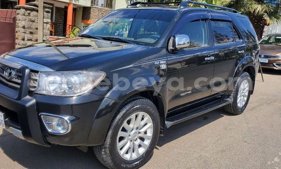 Buy Used Toyota Fortuner Black Car in Addis–Ababa in Ethiopia
