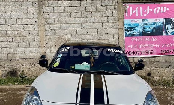 Buy Used Suzuki Swift White Car in Addis–Ababa in Ethiopia