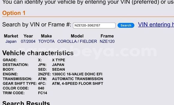 Buy Used Toyota Corolla Other Car in Addis–Ababa in Ethiopia Buy Used Toyota Corolla Other Car in Addis–Ababa in Ethiopia