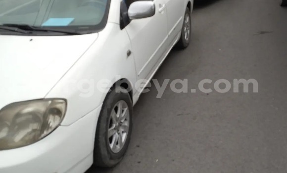 Acheter Occasion Voiture Toyota Corolla Blanc à Addis Ababa, Ethiopie Acheter Occasion Voiture Toyota Corolla Blanc à Addis Ababa, Ethiopie