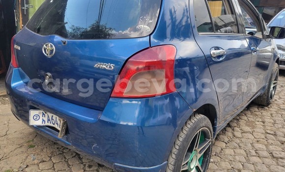 Buy Used Toyota Yaris Blue Car in Addis–Ababa in Ethiopia Buy Used Toyota Yaris Blue Car in Addis–Ababa in Ethiopia