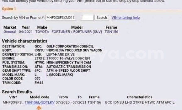 Buy Used Toyota Fortuner Other Car in Addis–Ababa in Ethiopia Buy Used Toyota Fortuner Other Car in Addis–Ababa in Ethiopia