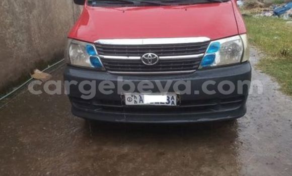 Buy Used Toyota Hiace Red Car in Addis–Ababa in Ethiopia