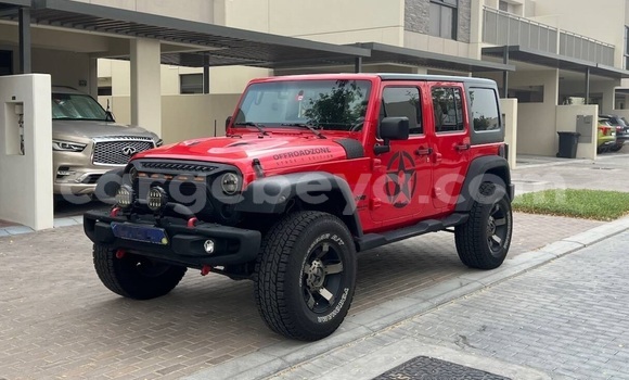 Oofamaa Jeep Wrangler Red Makiinaa iti Addis–Ababa keessatti Ethiopia keessatti