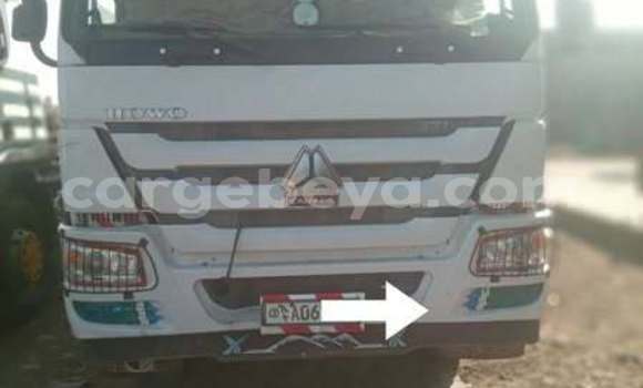 Buy Used Sino Howo White Truck in Addis–Ababa in Ethiopia