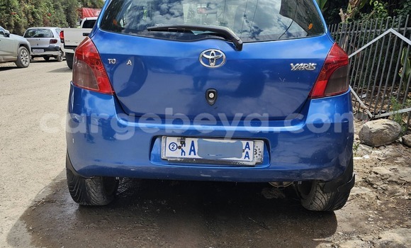Buy Used Toyota Yaris Blue Car in Addis ababa in Africa Buy Used Toyota Yaris Blue Car in Addis ababa in Africa