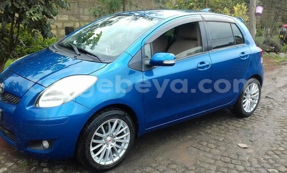 Buy Used Toyota Yaris Blue Car in Addis–Ababa in Ethiopia Buy Used Toyota Yaris Blue Car in Addis–Ababa in Ethiopia