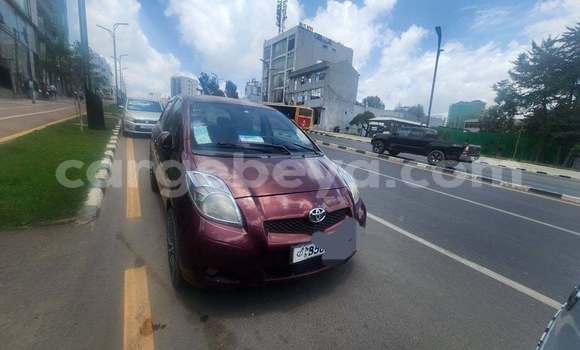 Buy Used Toyota Yaris Red Car in Addis–Ababa in Ethiopia