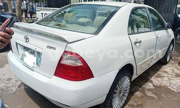 Oofamaa Toyota Corolla White Makiinaa iti Addis–Ababa keessatti Ethiopia keessatti Oofamaa Toyota Corolla White Makiinaa iti Addis–Ababa keessatti Ethiopia keessatti